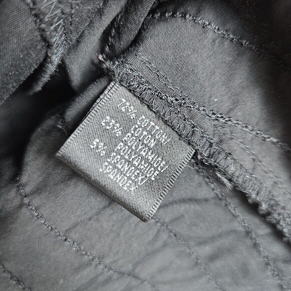 Lafayette 148 New York Blouse Women 14 Black Sequins Embroidered Striped FLAWED - Picture 9 of 16